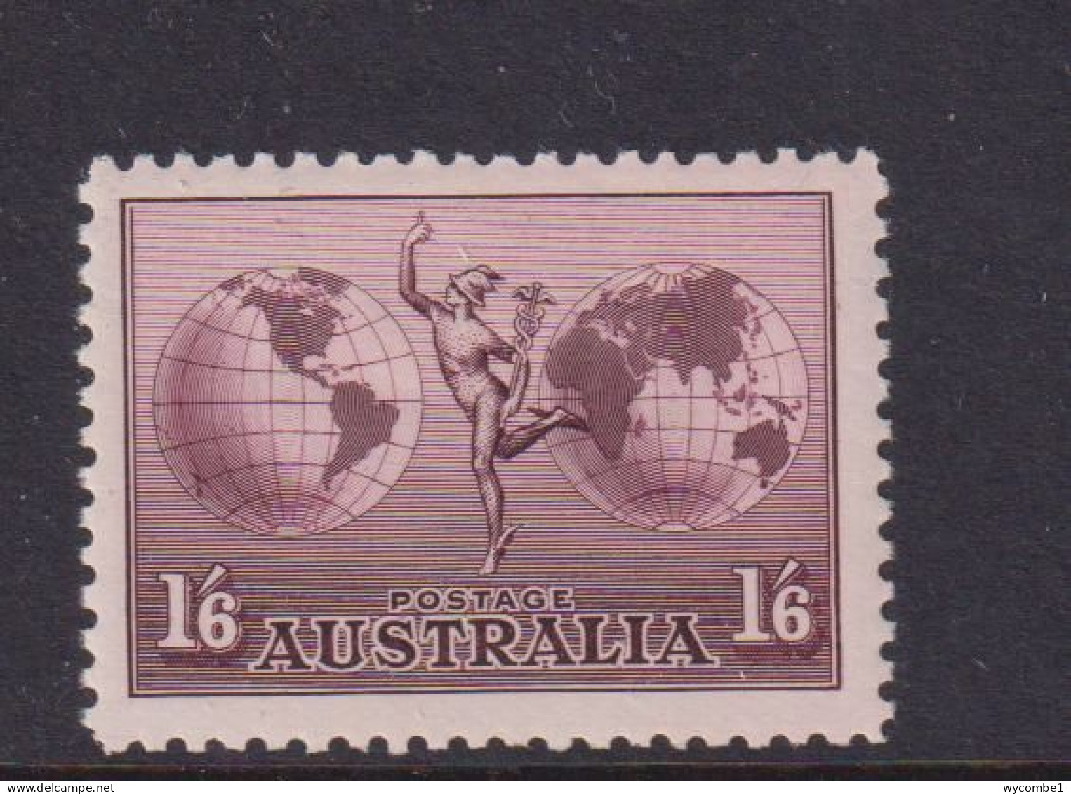 AUSTRALIA - 1934 Hermes 1s6d Perf 11 Never Hinged Mint - Mint Stamps