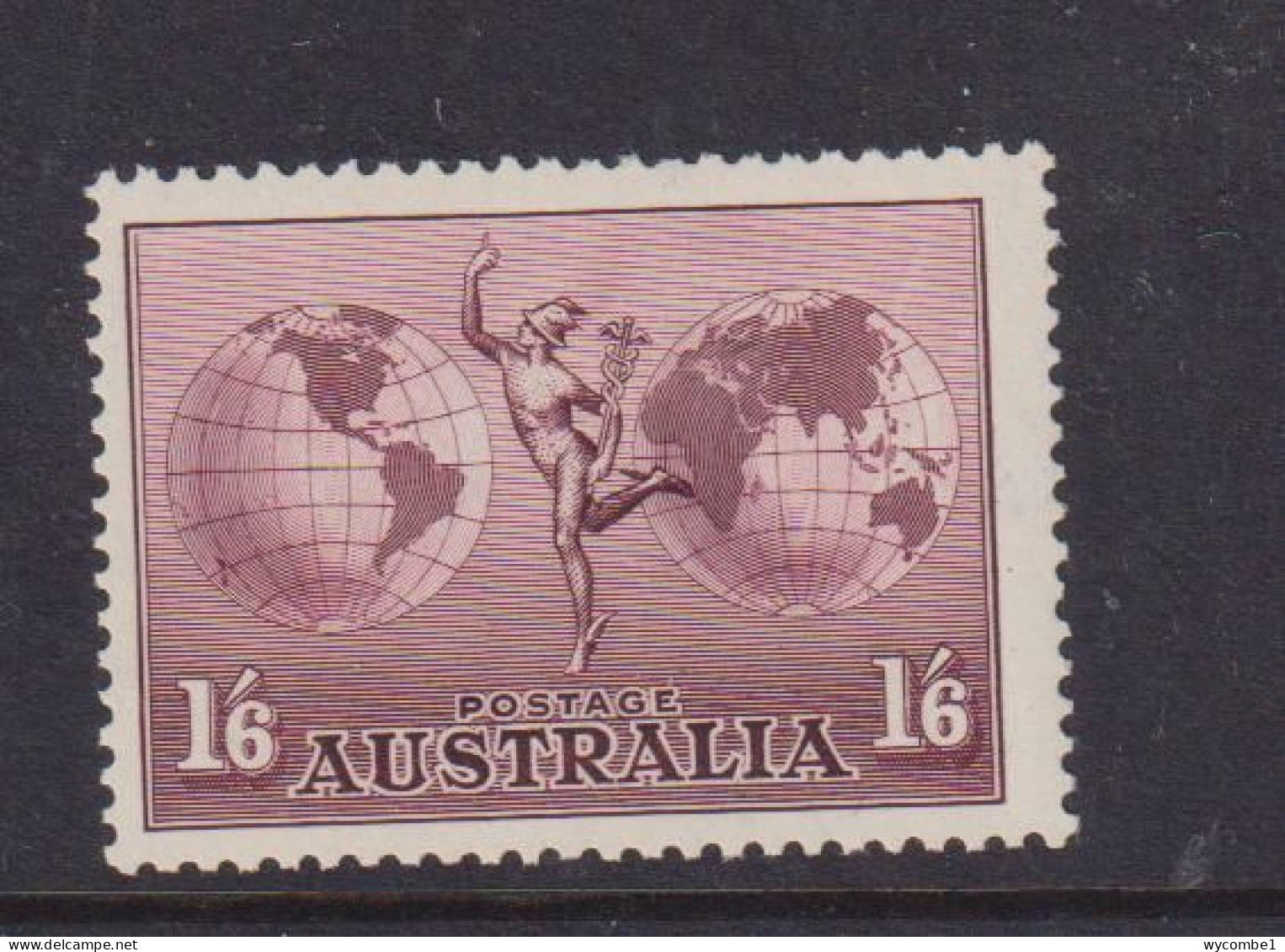 AUSTRALIA - 1937 Hermes 1s6d Perf 13 Never Hinged Mint - Ungebraucht