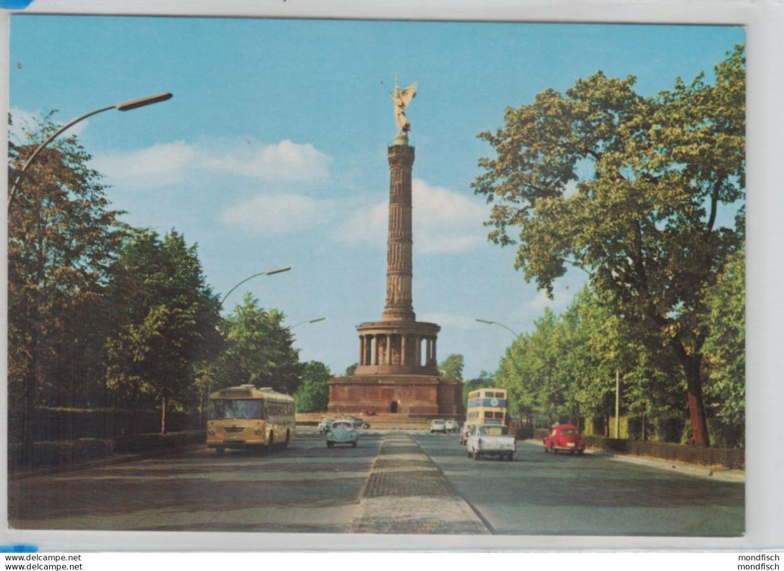 Berlin - Siegessäule - Autobus - Stockbus - Bus & Autocars