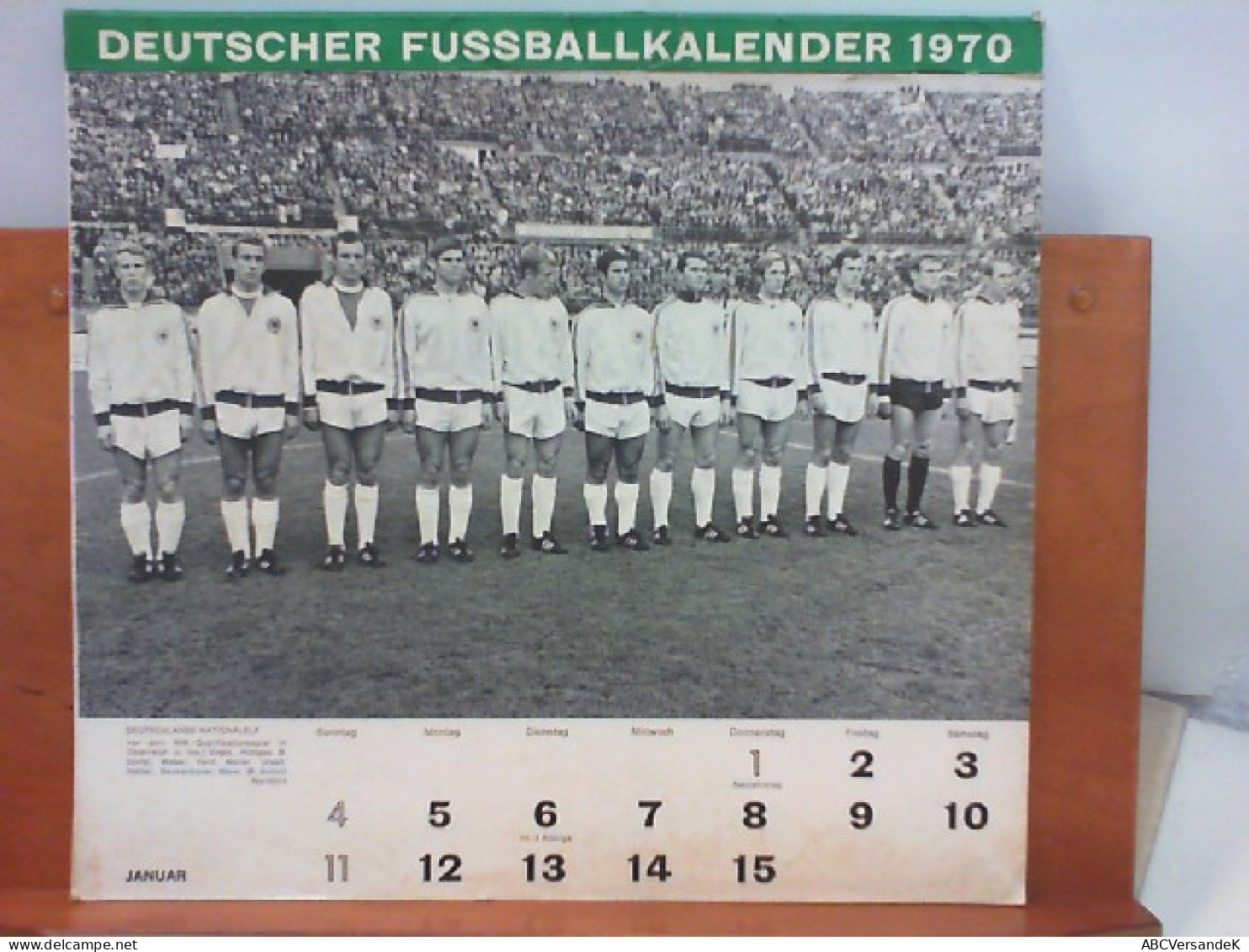 Deutscher Fußballkalender 1970 - Deportes