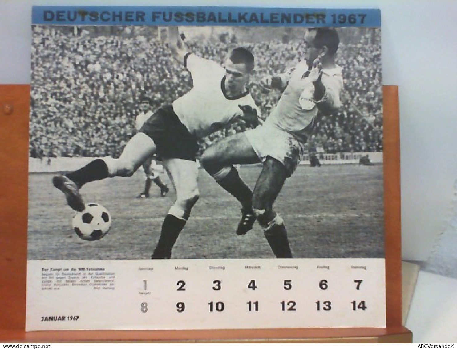 Deutscher Fußballkalender 1967 - Sport
