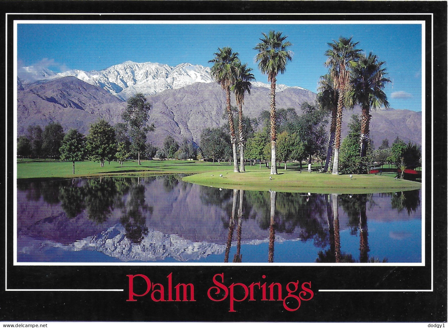 PALM SPRINGS, CALIFORNIA, UNITED STATES. UNUSED POSTCARD   Wp3 - Palm Springs