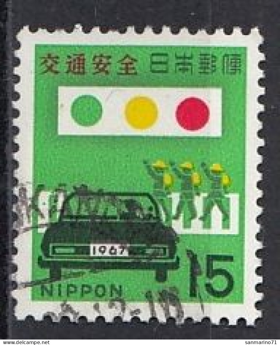 JAPAN 966,used - Accidents & Road Safety