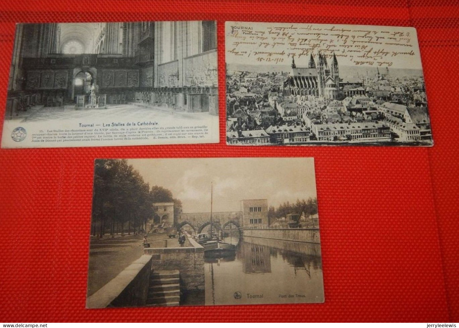 TOURNAI -   Lot De 5 Cartes - Tournai