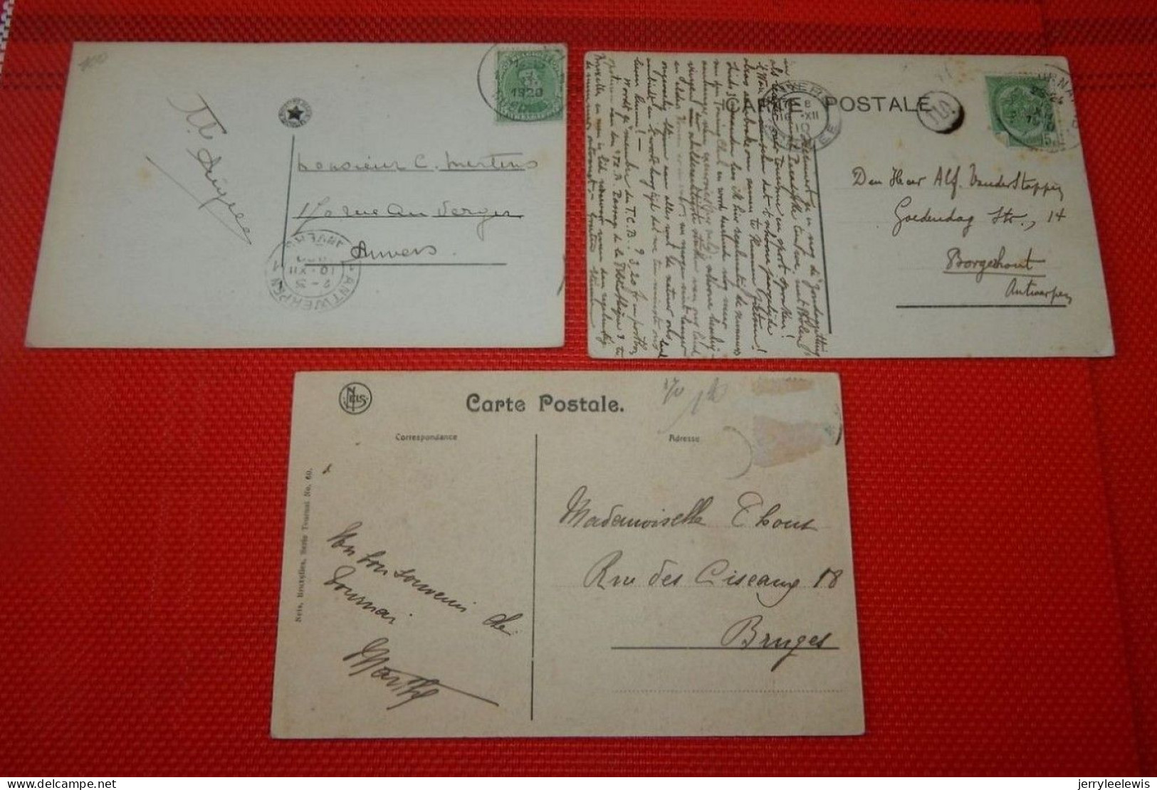 TOURNAI -   Lot De 5 Cartes - Tournai