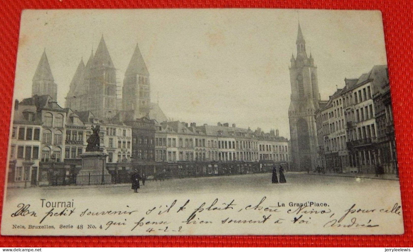 TOURNAI -    La Grand'Place - 1902 - Tournai