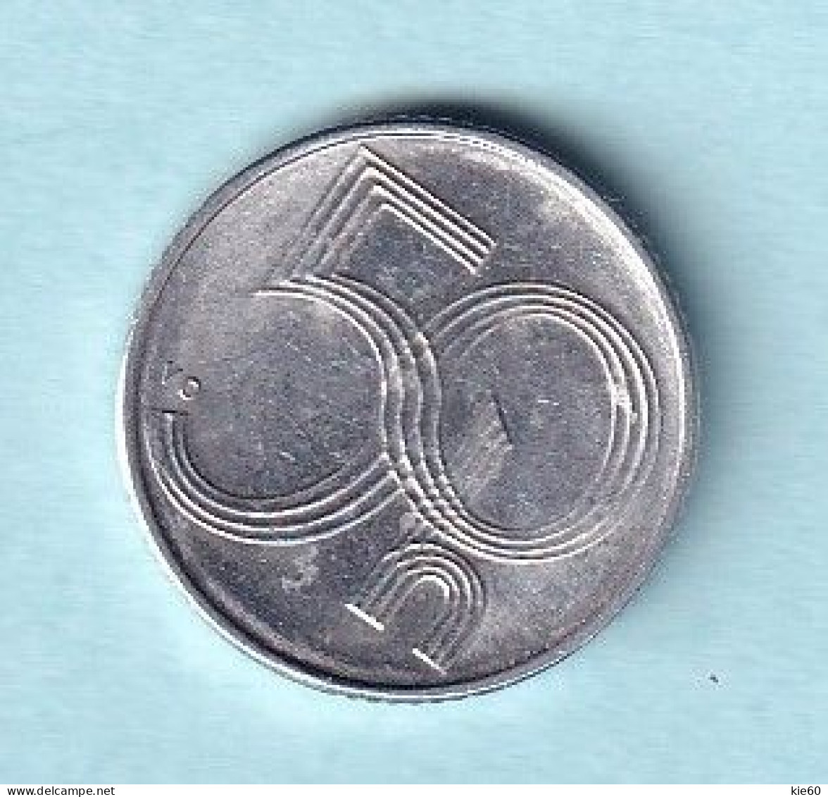 Czech Republic  - 1993 - 50 Haler  - KM3.1 - Tsjechië