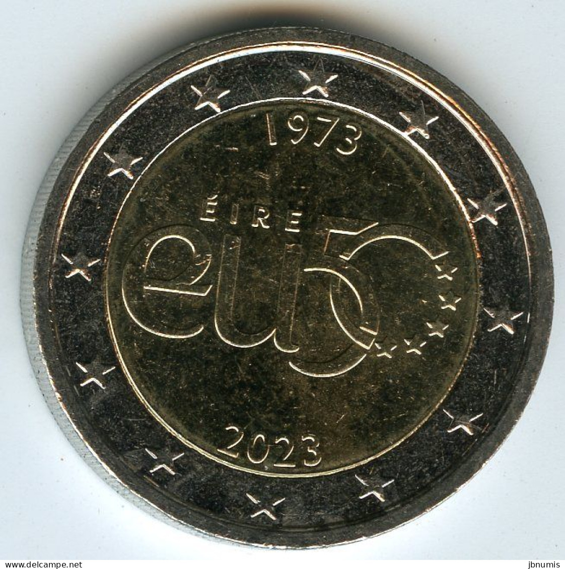 Irlande Ireland 2 Euro 2023 50 Ans De La Banque Centrale UNC - Irlande