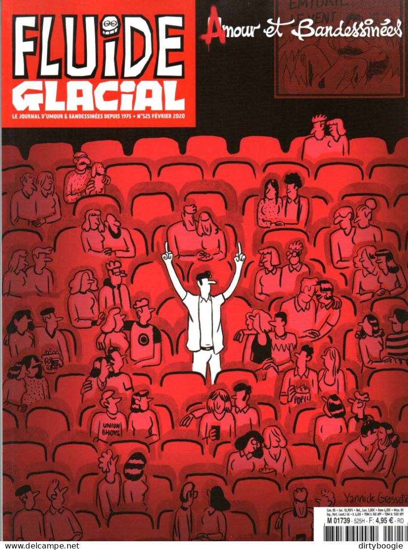 Fluide Glacial N° 525 - Février 2020 - Diego Aranega - Hugot - Caritte - Bouzard - Mo/CDM - Fluide Glacial