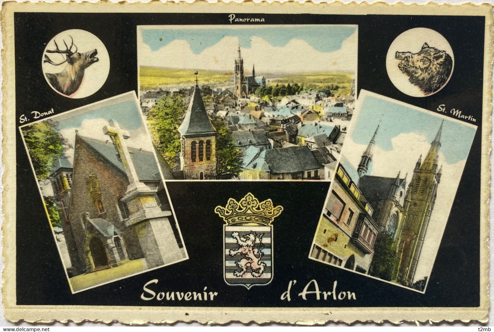 CP "Souvenir D'ARLON" (Belgique) - Aarlen