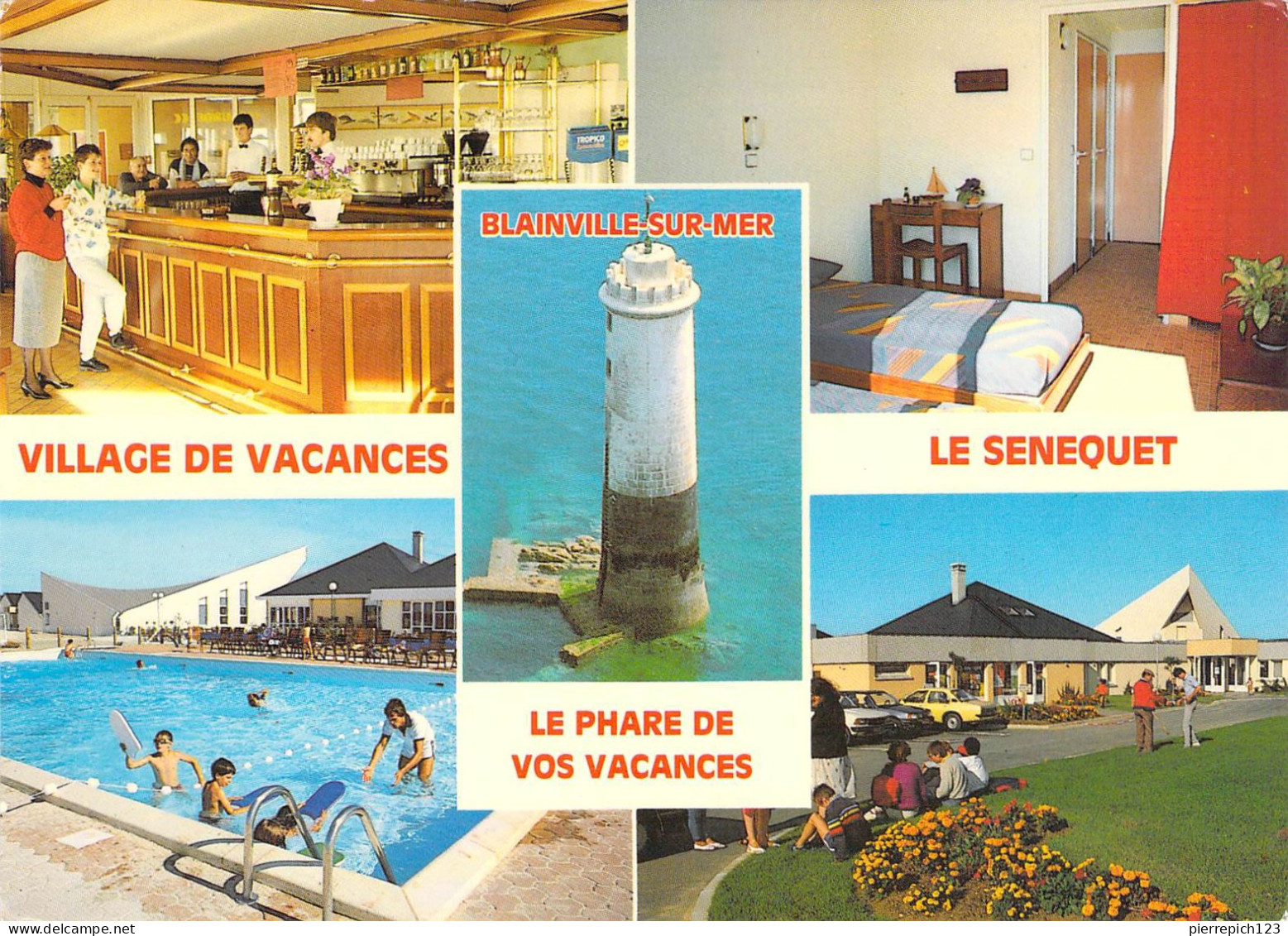 50 - Blainville Sur Mer - Village De Vacances "Le Sénéquet" - Multivues - Blainville Sur Mer