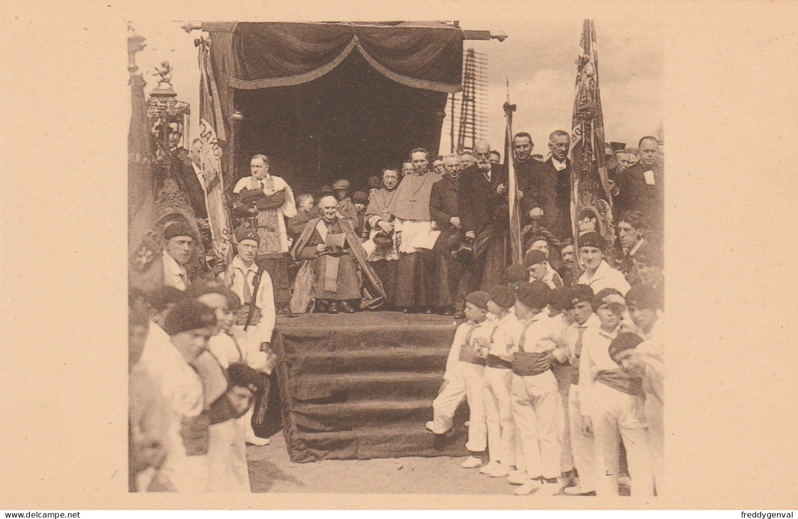 BRAINE L,ALLEUD  BENEDICTION DE LA PREMIERE PIERRE - Braine-l'Alleud