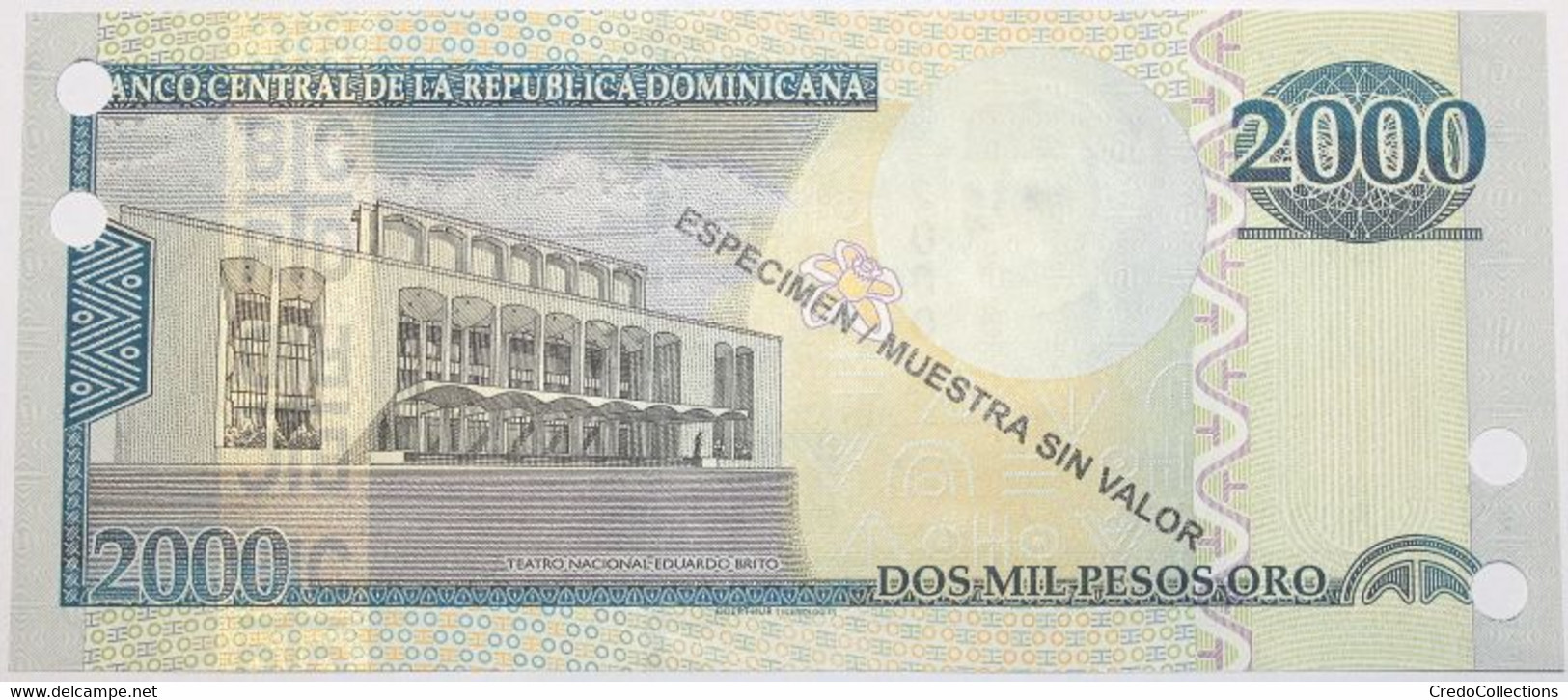 Dominicaine (Rép.) - 2000 Pesos Oro - 2010 - PICK 181cs - NEUF - Dominicaine