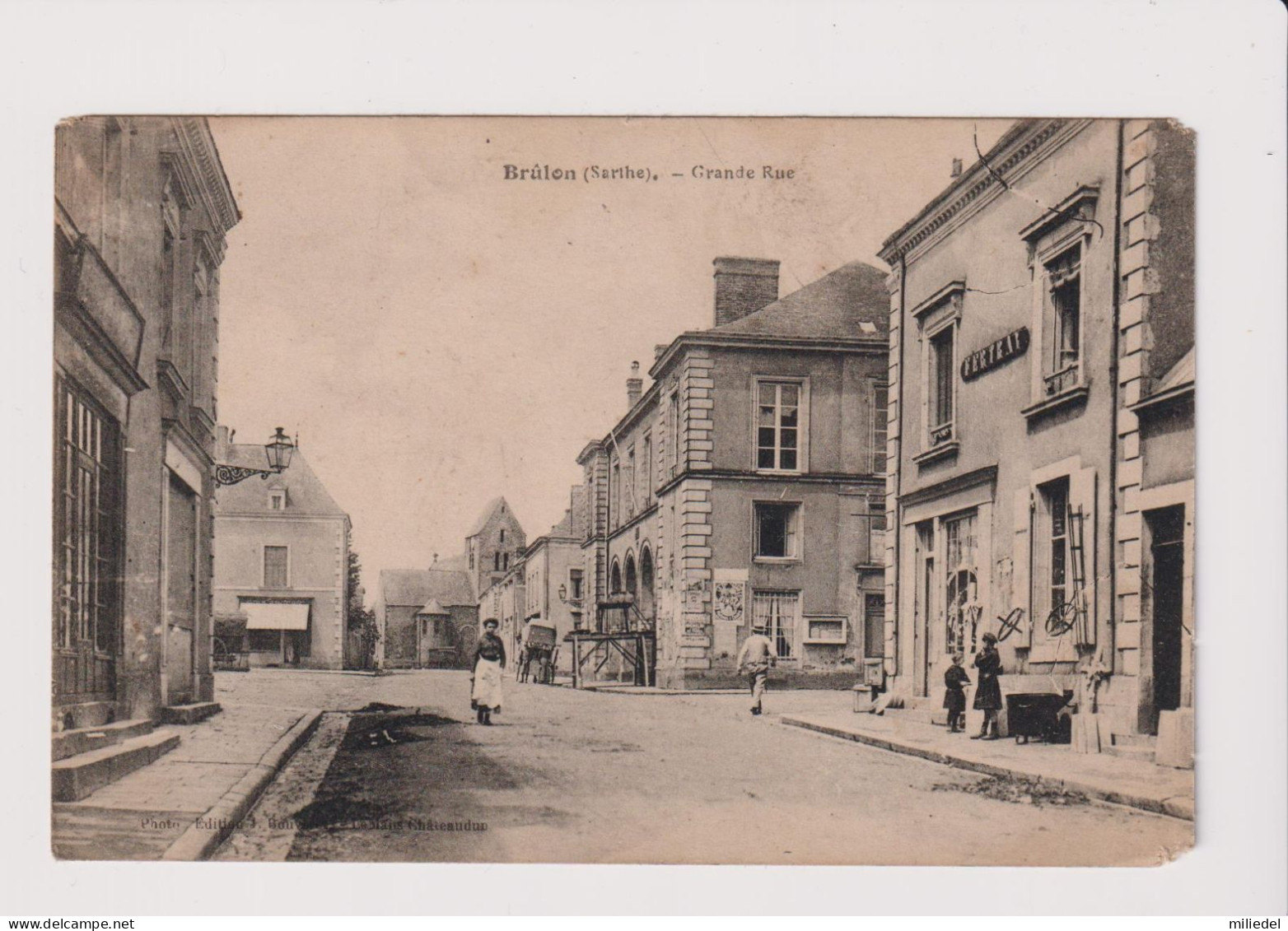 FB018 - BRULON - Grande Rue - Brulon