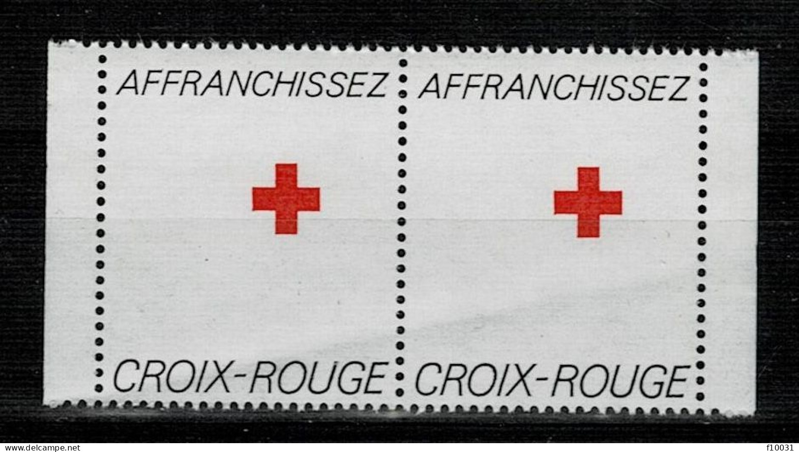 Croix Rouge Affranchissez - Rotes Kreuz