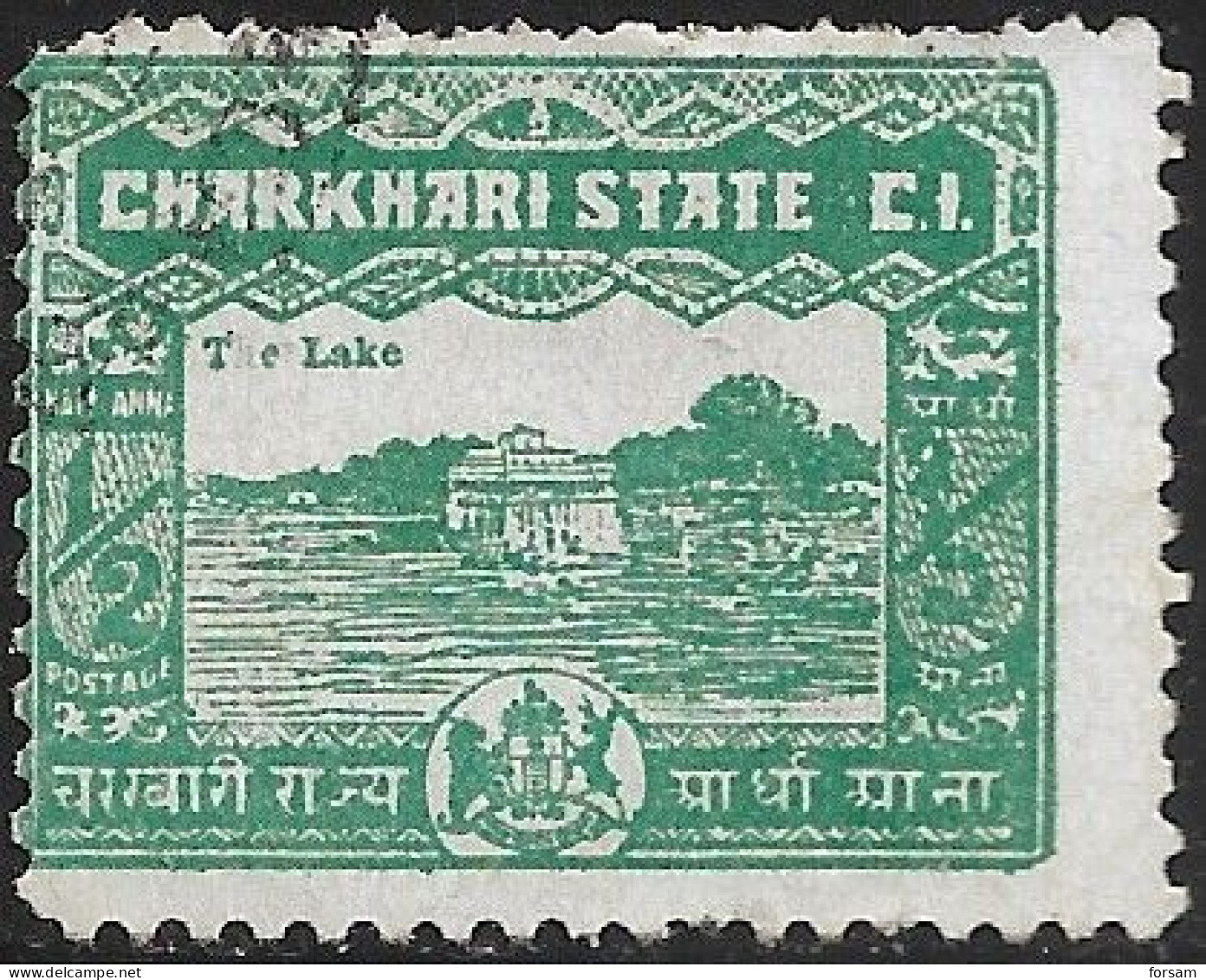 INDIA (CHARKHARI)..1931..Michel # 22...used. - Charkhari