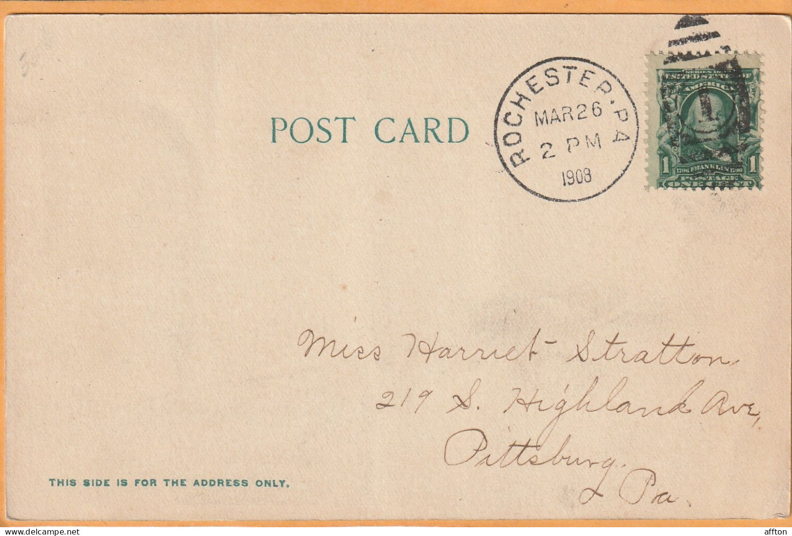 Banff Alberta Canada 1905 Postcard - Banff