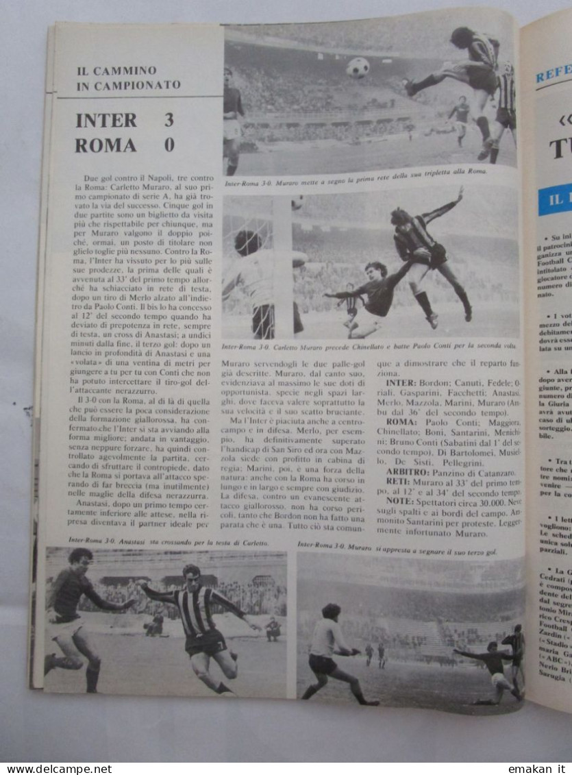 # INTER F.C. N 1 / 1977 MERLO / ANASTASI / INTER LAZIO / INTER ROMA - Sport