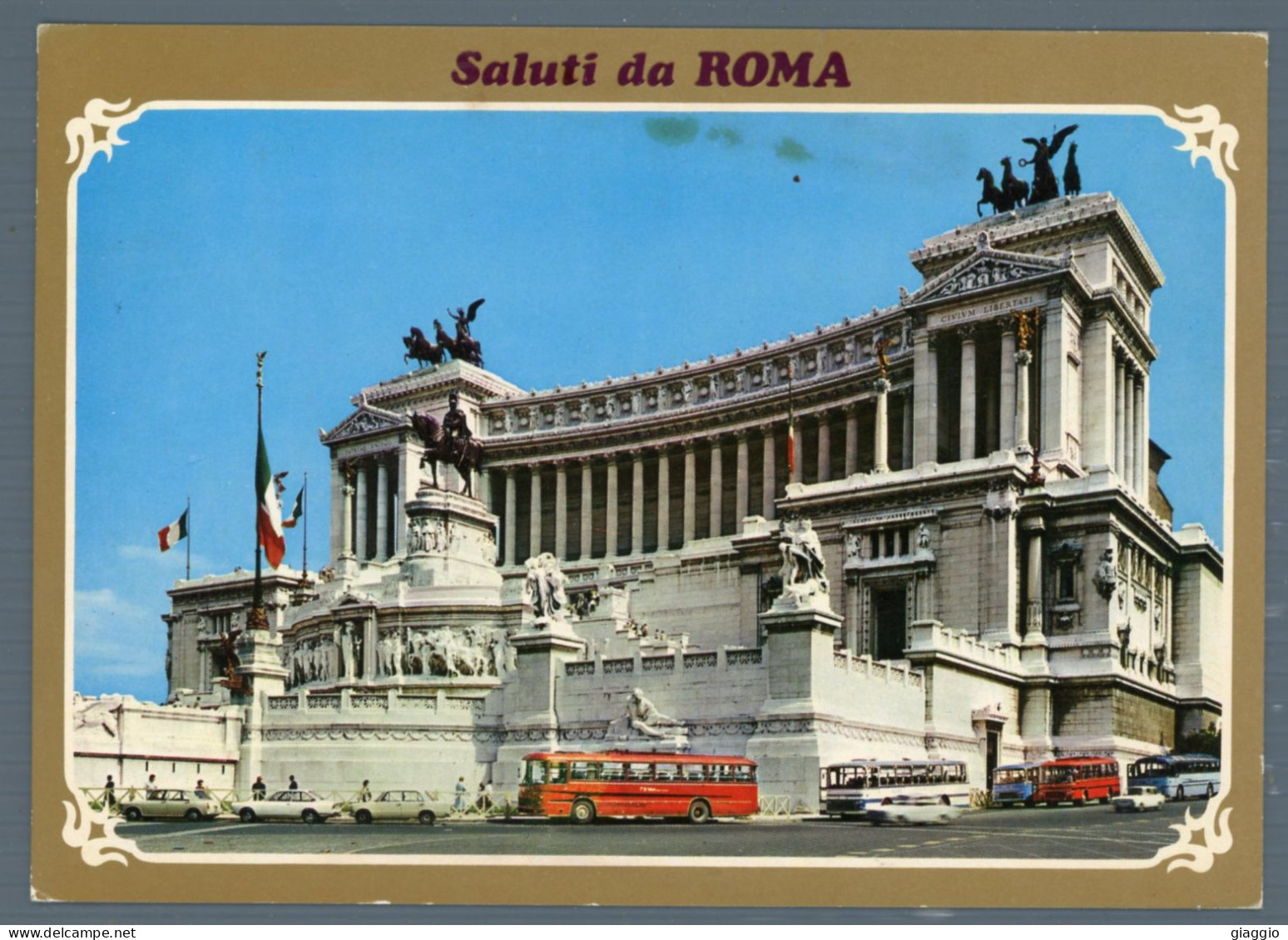 °°° Cartolina - Roma N. 1175 Monumento A Vittorio Emanuele Ii Viaggiata °°° - Altare Della Patria