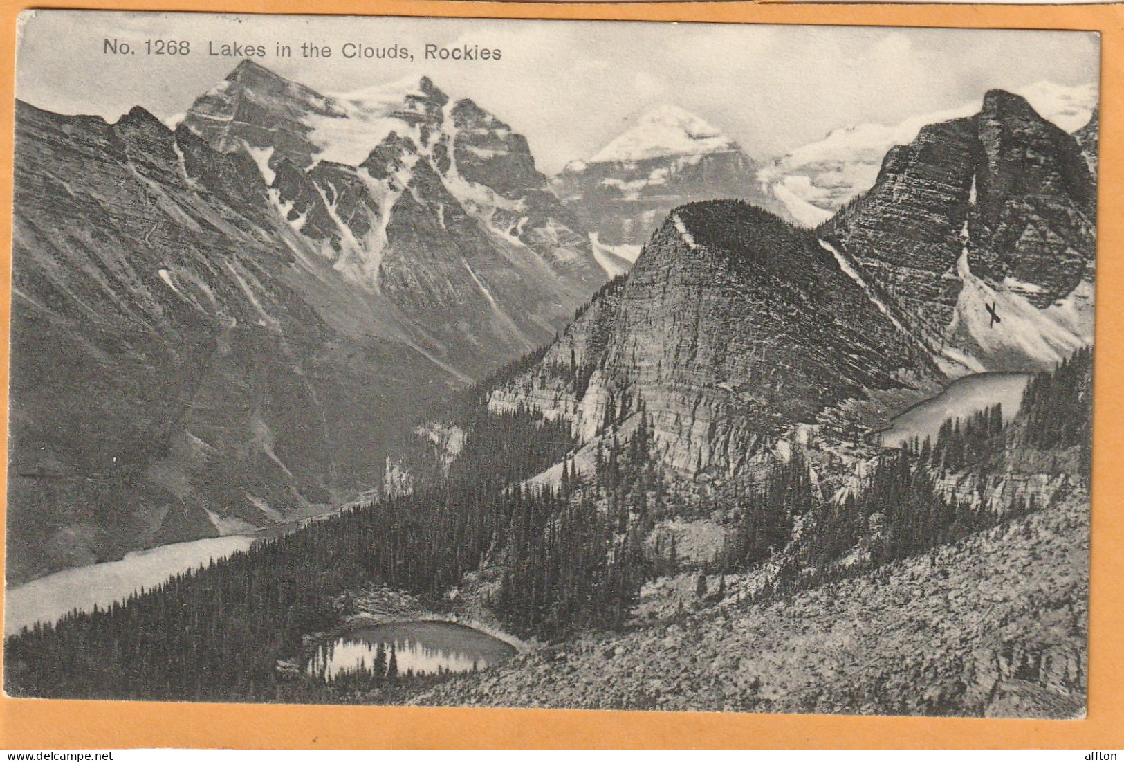 Banff Alberta Canada Old Postcard - Banff