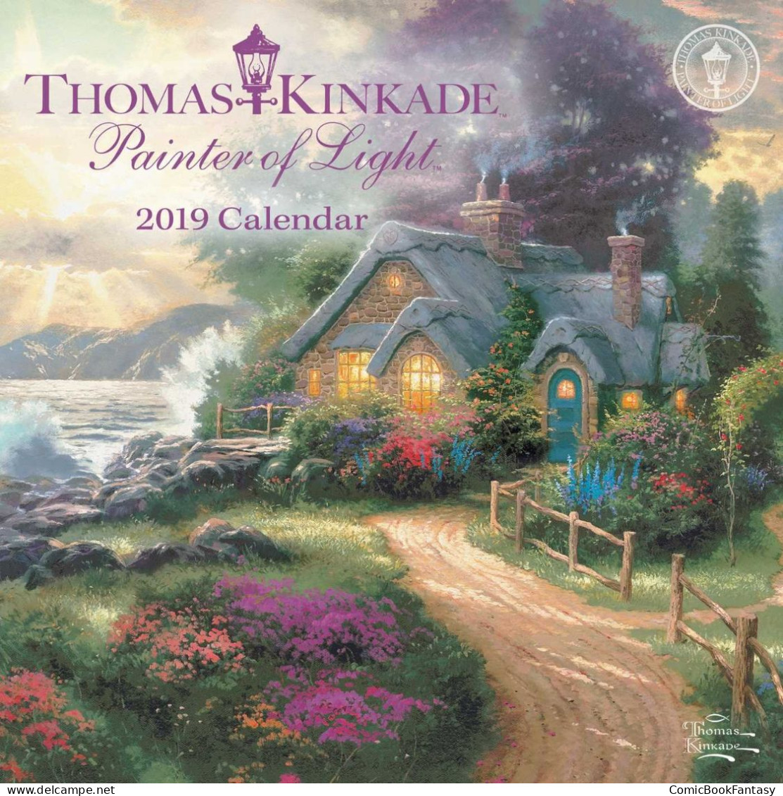 Kinkade, Painter Of Light 2019 Mini Wall Calendar - New & Sealed. Out Of Print 17.5X17.5cm - Petit Format : 2001-...