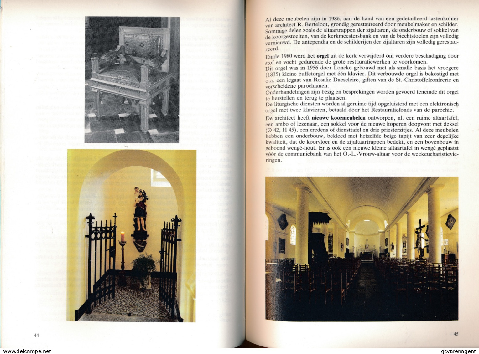 BOEK = 150 JAAR ST- ALDEGONDISKERK DEURLE - 112 BLZ - PRACHTSTAAT    ZIE AFBEELDINGEN - Sint-Martens-Latem