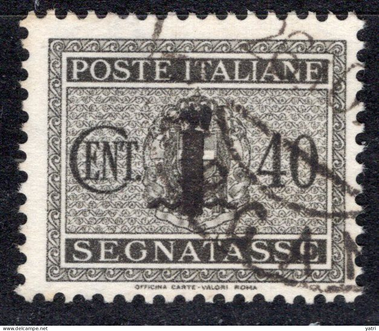 Repubblica Sociale Italiana - Segnatasse 40 Centesimi Ø - Taxe