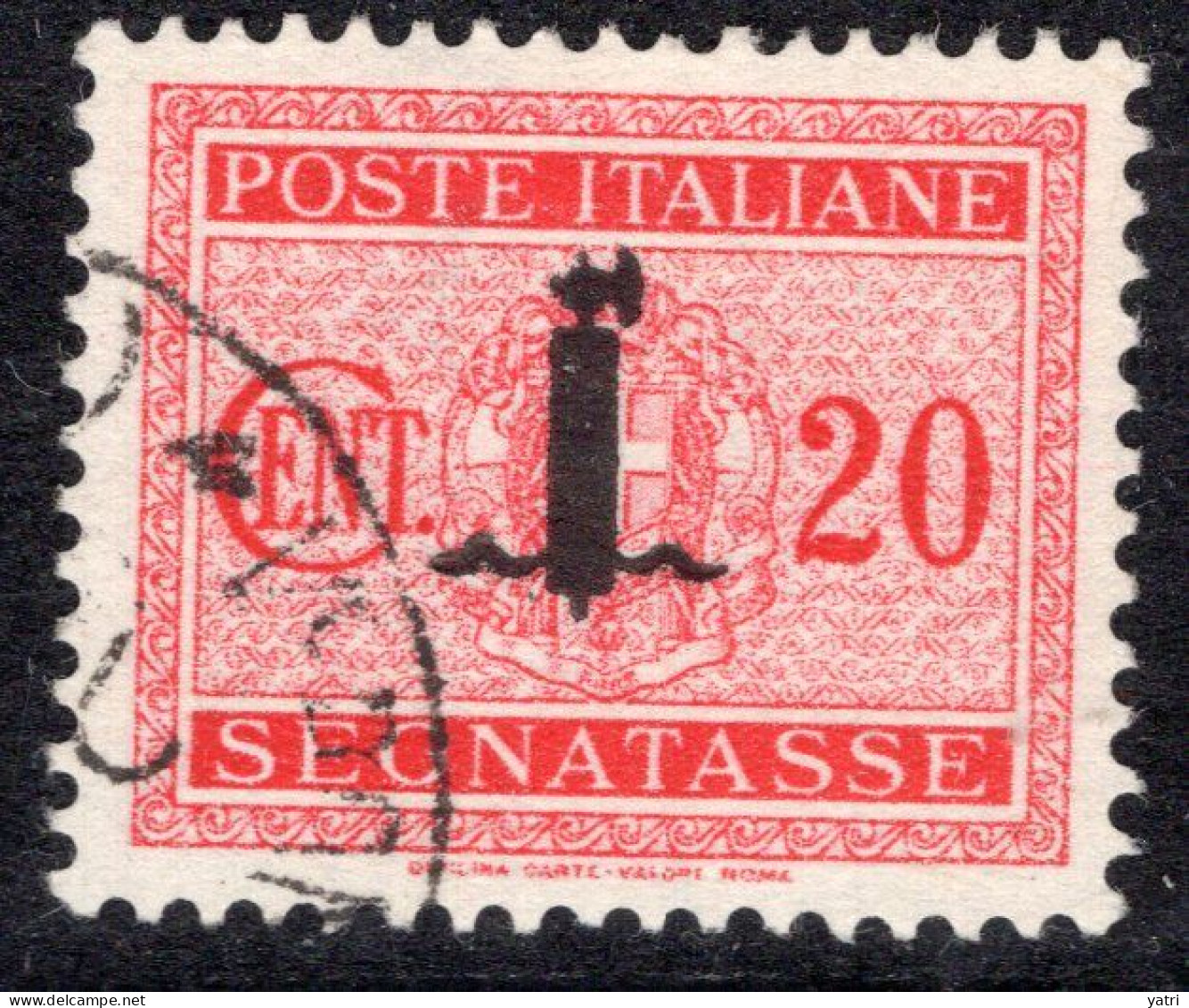 Repubblica Sociale Italiana - Segnatasse 20 Centesimi Ø - Postage Due