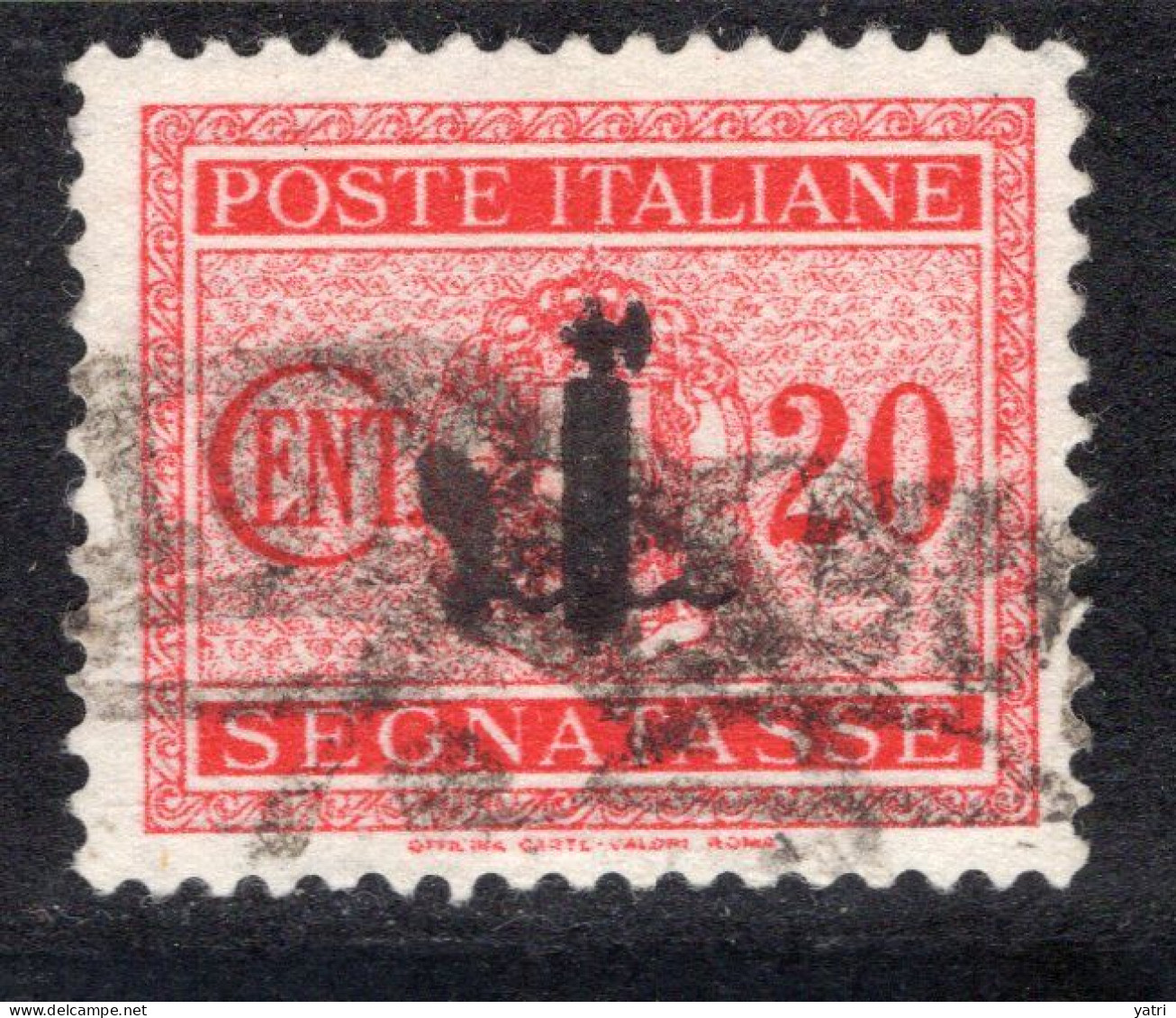 Repubblica Sociale Italiana - Segnatasse 20 Centesimi Ø - Postage Due