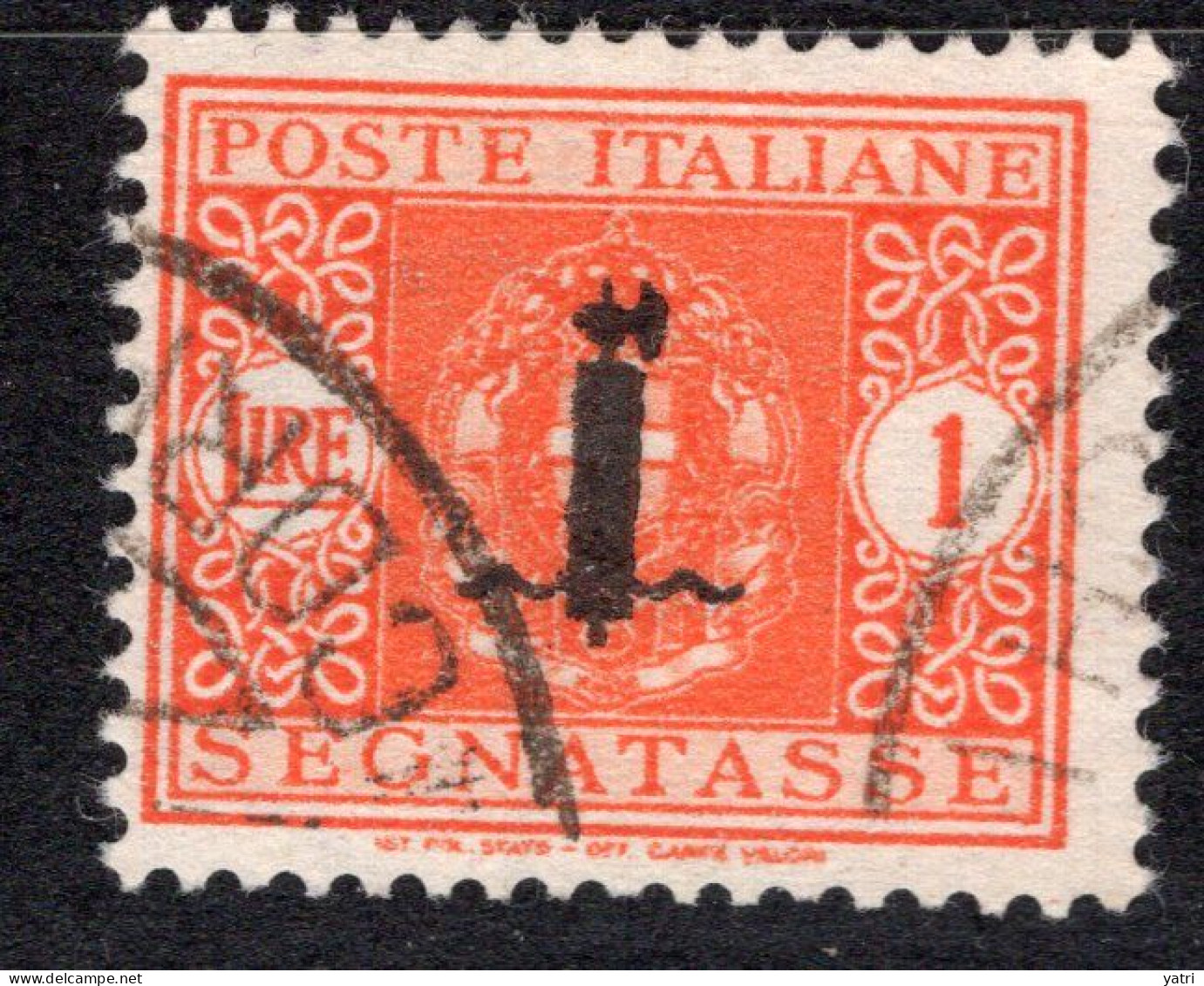 Repubblica Sociale Italiana - Segnatasse 1 Lira Ø - Postage Due