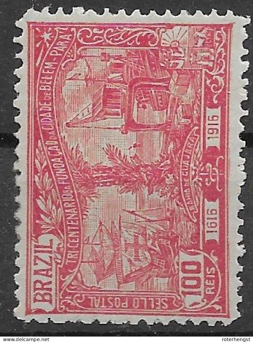 Brazil Mlh * 1916 12 Euros - Unused Stamps