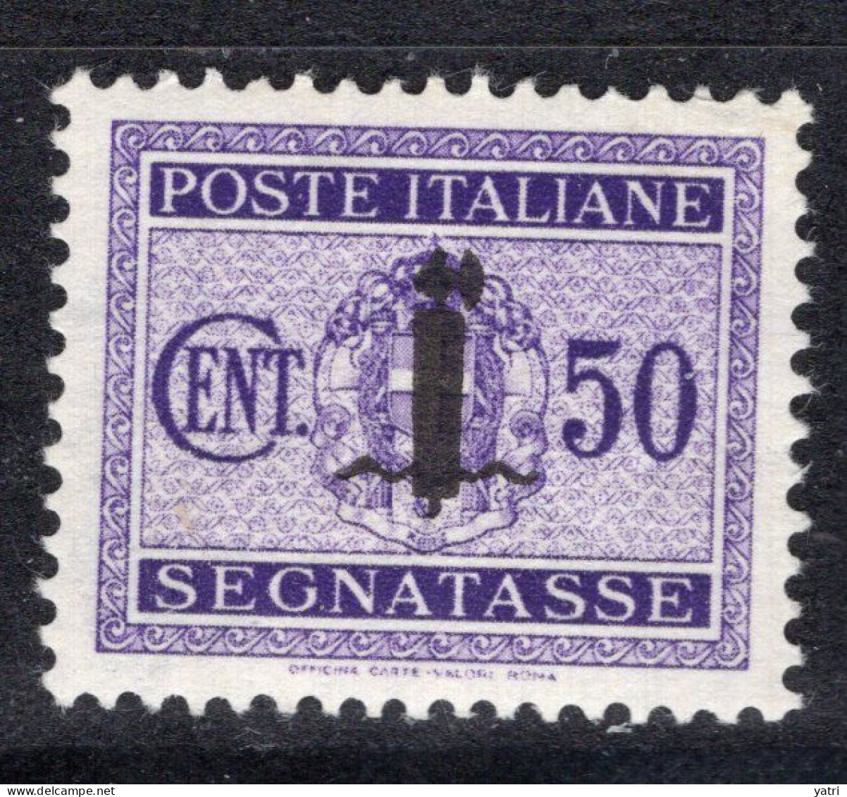 Repubblica Sociale Italiana - Segnatasse 50 Centesimi * MH - Strafport