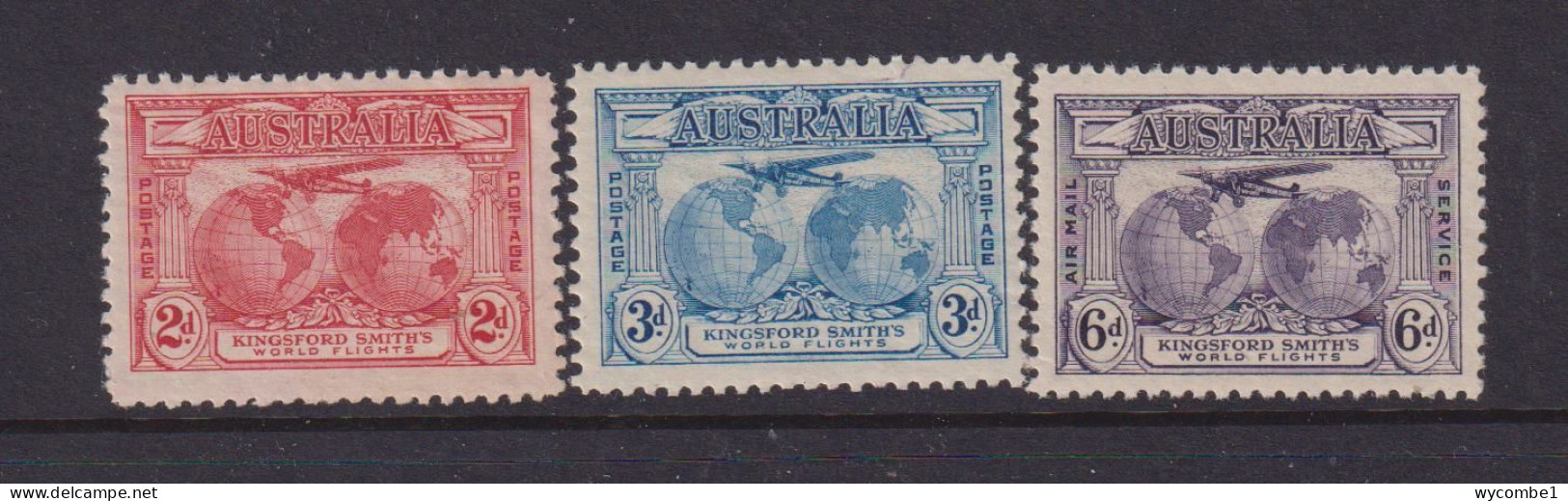 AUSTRALIA - 1931 Kingsford Smith Set Never Hinged Mint - Neufs