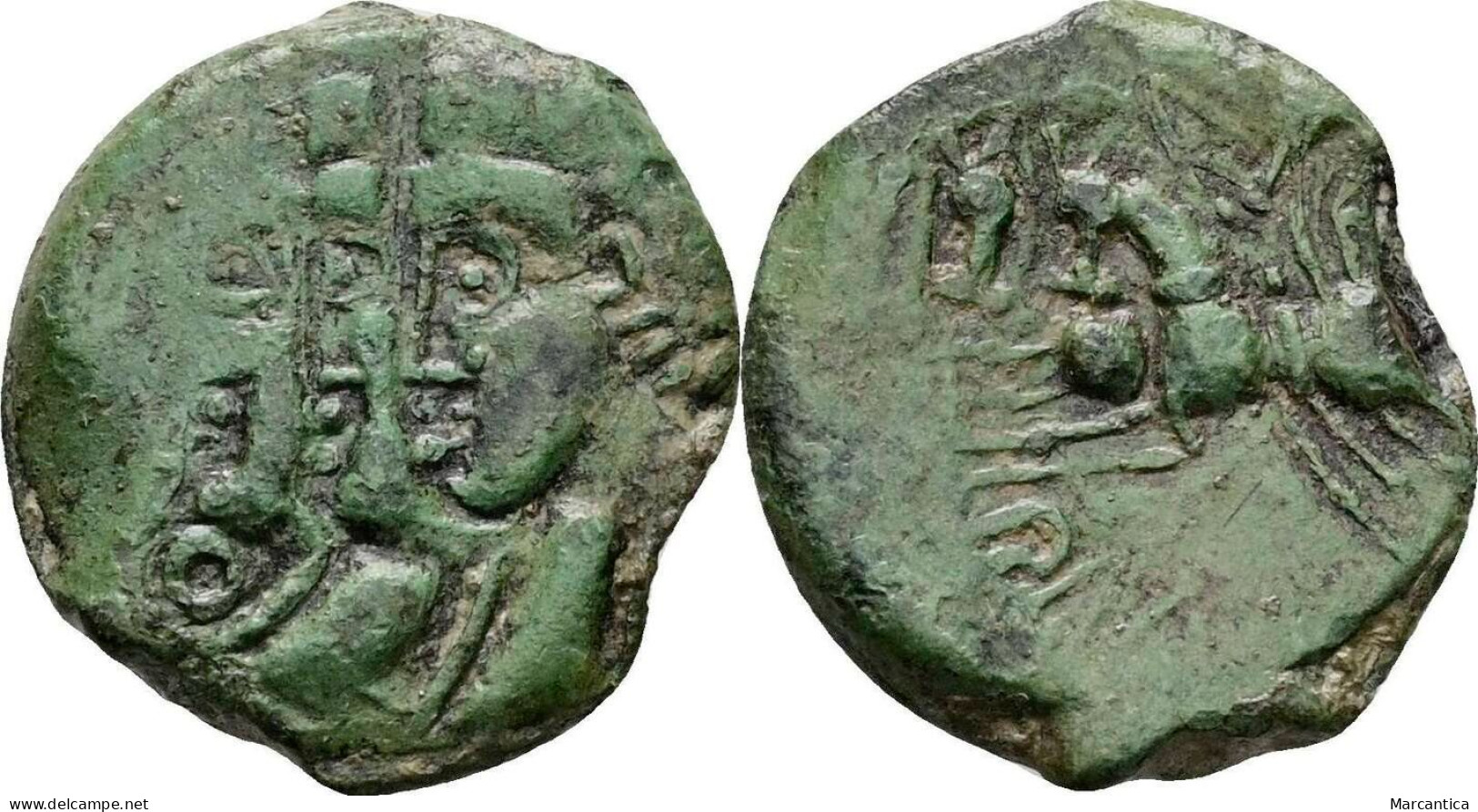 CELTIC, Northeast Gaul. Remi. Circa 100-50 BC. Æ 15,2 Mm (1,77 G). - Celtic