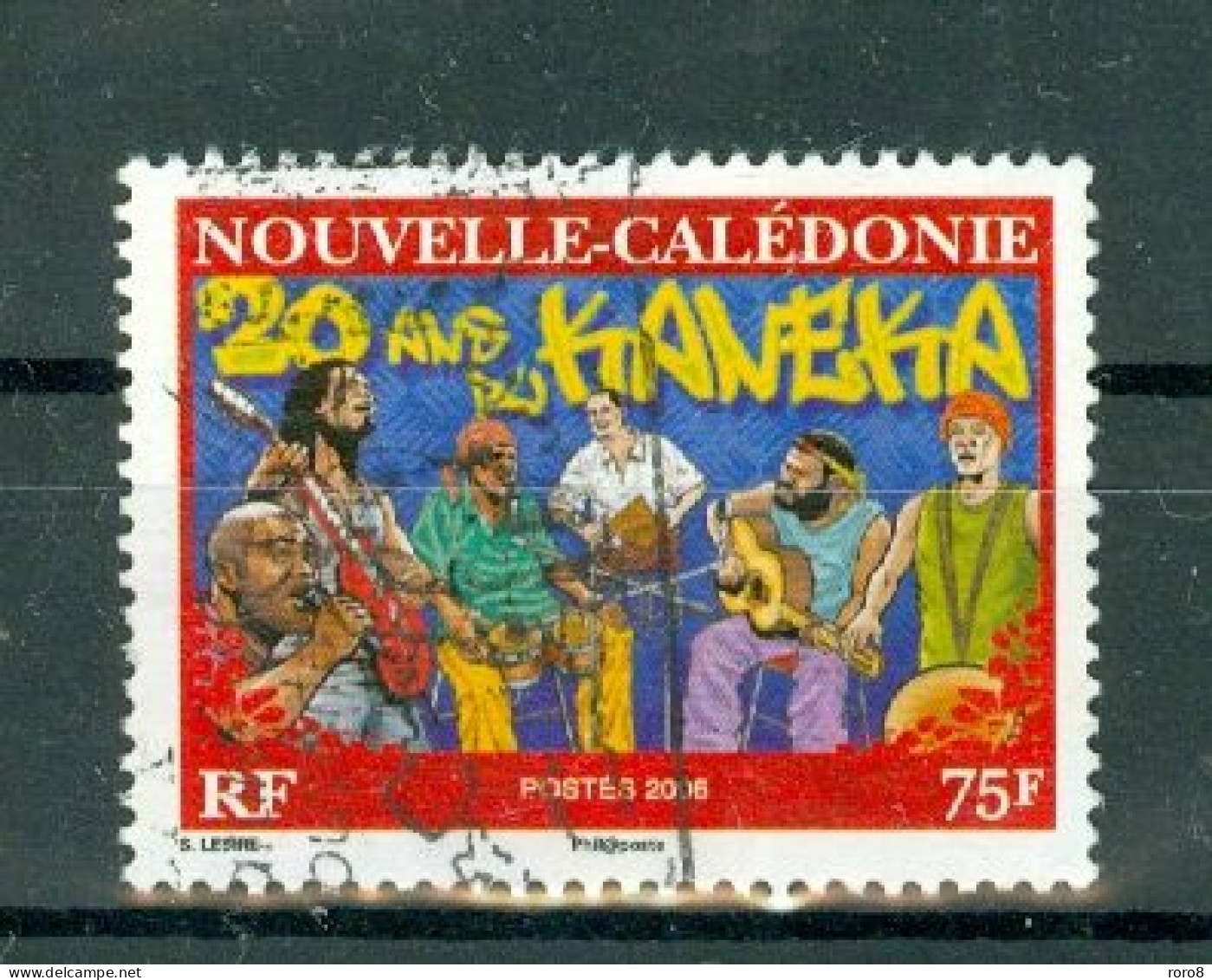 NOUVELLE-CALEDONIE - N°990 Oblitéré - Musique. 20ans Du Genre Kaneka. - Gebruikt