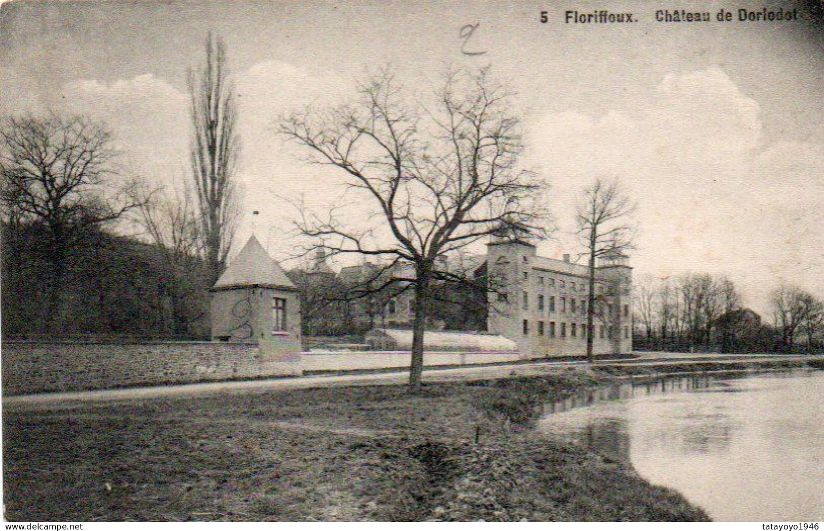 Floriffoux Chateau De Dorlodot Rare Voyagé En 191???? - Floreffe