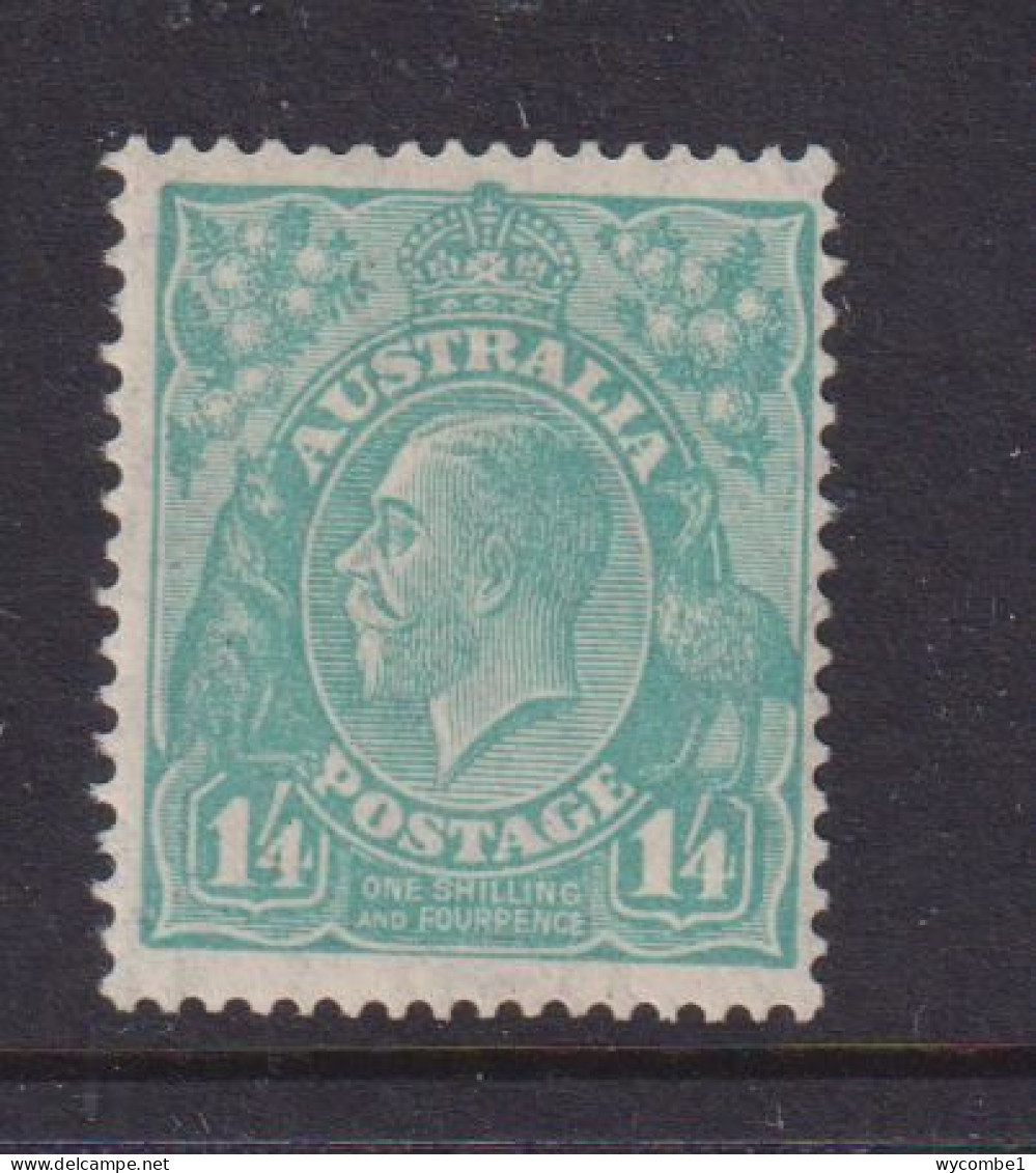 AUSTRALIA - 1931-36 George V 1s4d Watermark Multiple Crown Over C Of A  Hinged Mint - Mint Stamps