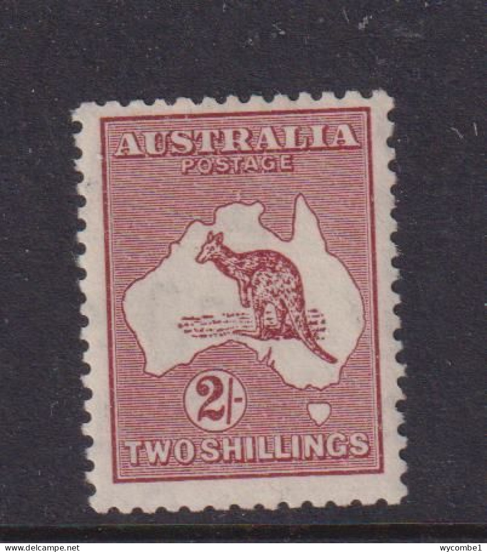 AUSTRALIA - 1931-36 Kangaroo 2s Watermark Multiple Crown Over C Of A  Hinged Mint - Neufs