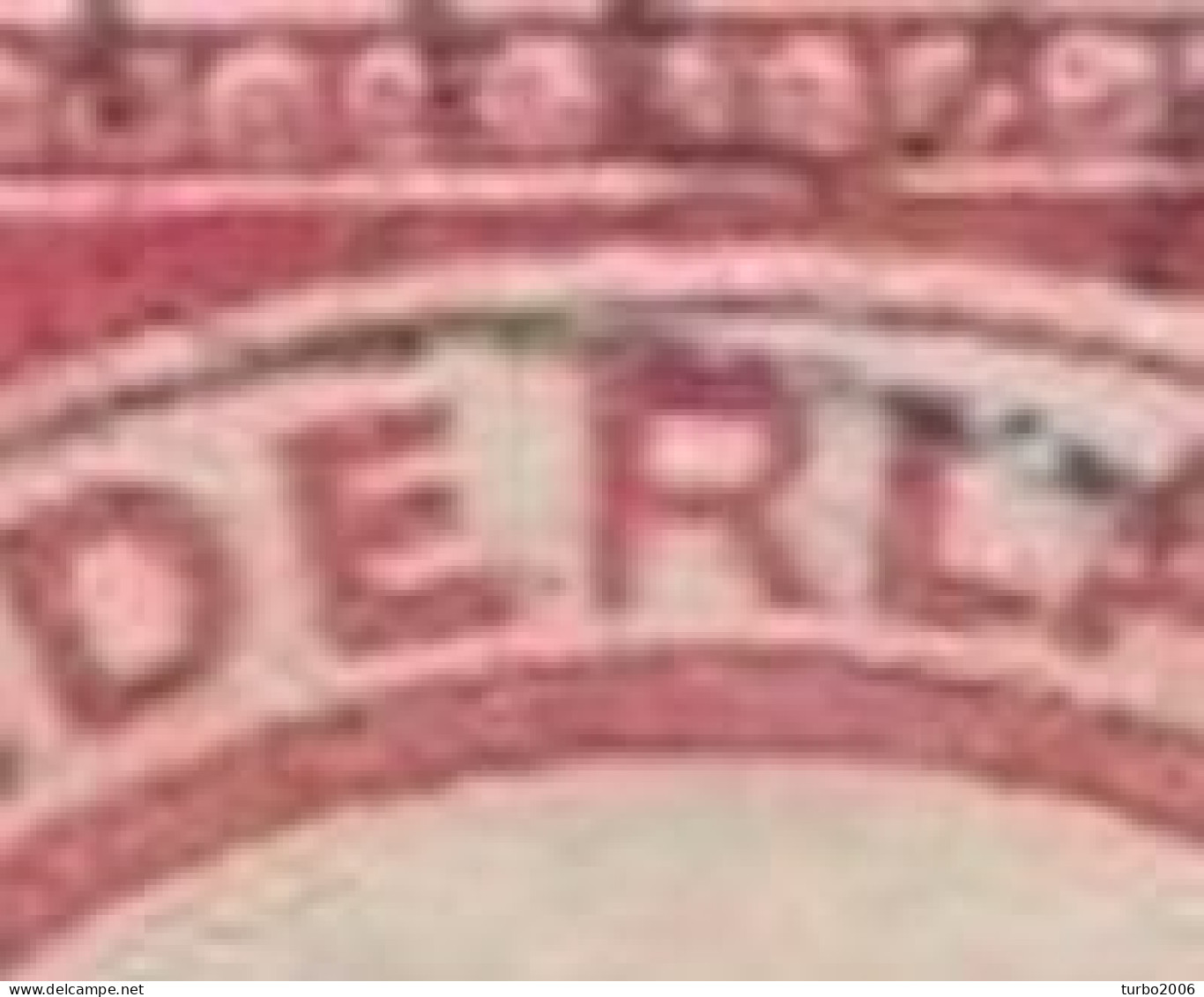Plaatfout Rood Krasje Tussen De E En R Van NedERland In 1921-22 Cijferzegels 12½ Cent Rood NVPH 108 PM 1 - Abarten Und Kuriositäten