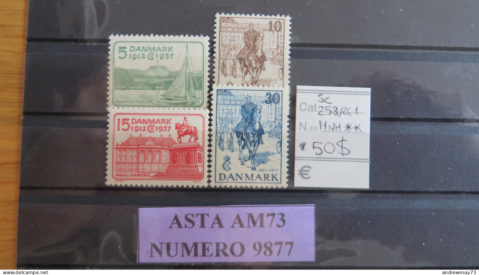DENMARK-NICE MNH SELECTION  - Collections