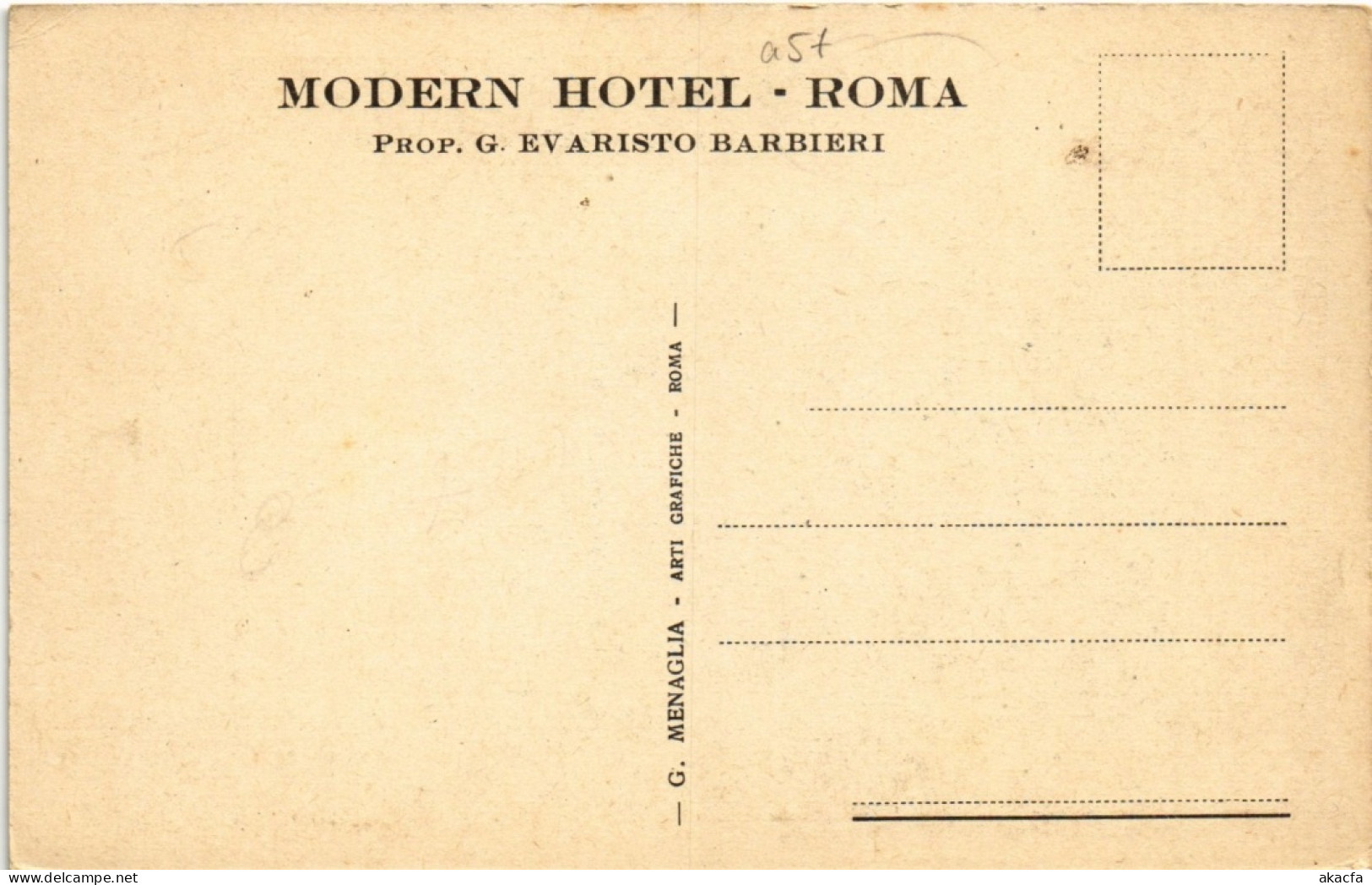 PC ITALY ROMA MODERN HOTEL (a57) - Cafés, Hôtels & Restaurants