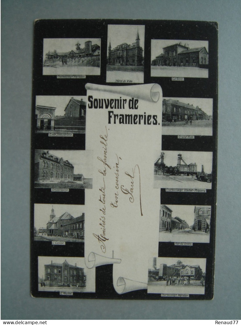 Frameries - Souvenir - Multi-vues - Frameries