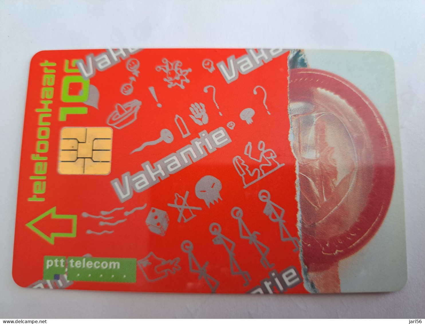 NETHERLANDS CHIPCARD / HFL 10 ,- HOLIDAY/ CONDOM/ SAFE SEX/     - USED CARD  ** 14009** - Publiques