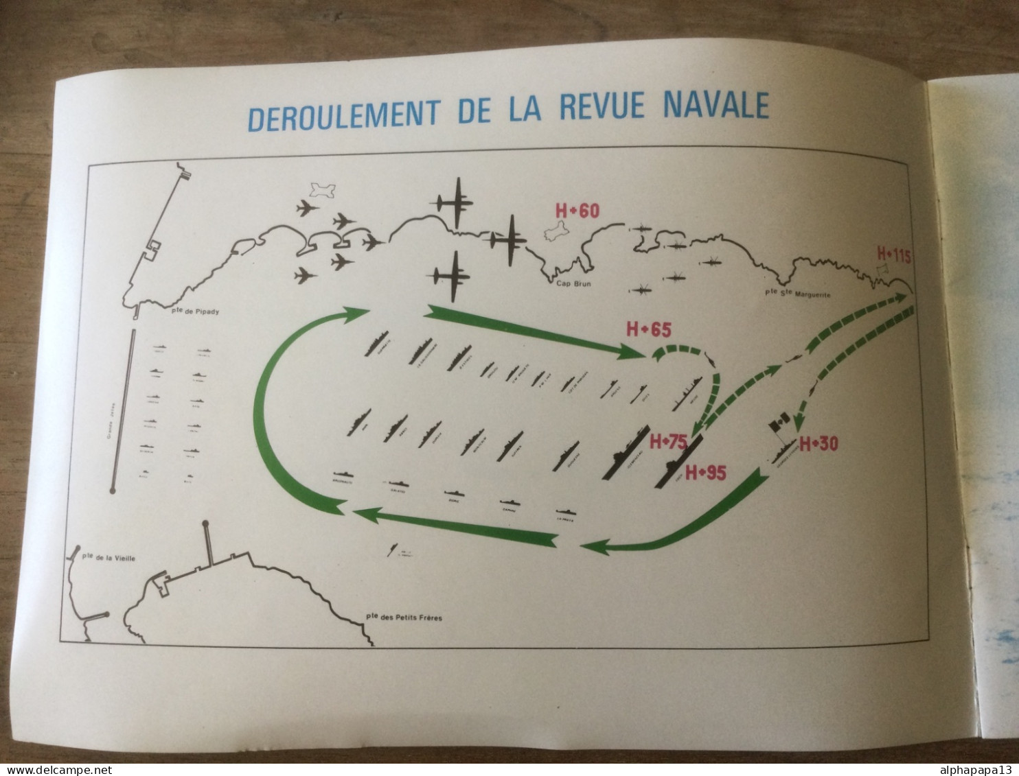 Plaquette Sur La Revue Navale Du 14 Juillet 1982 - Barcos