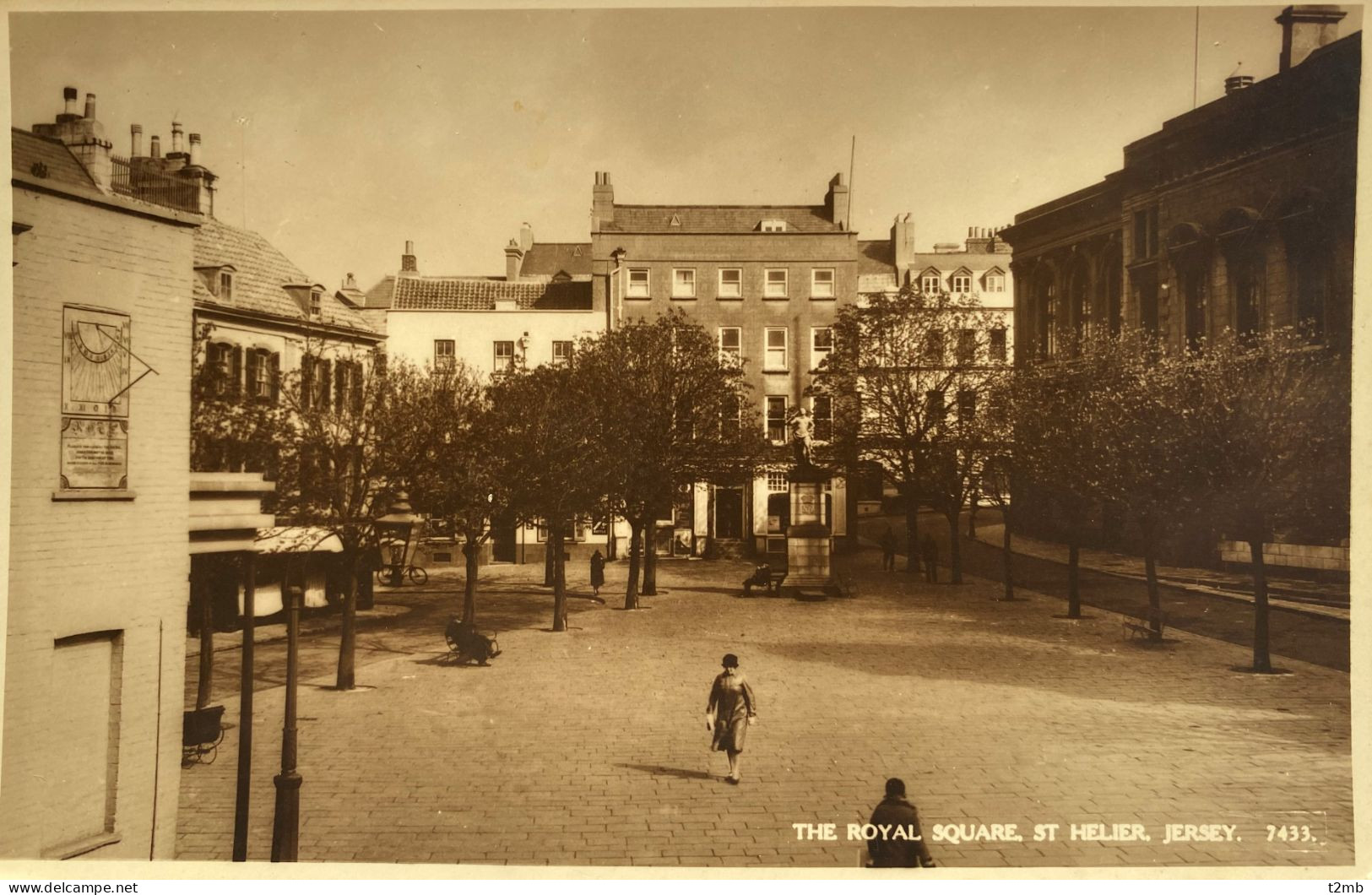 CPSM - SAINT HELIER (Jersey, Royaume-Uni) - The Royal Square - St. Helier