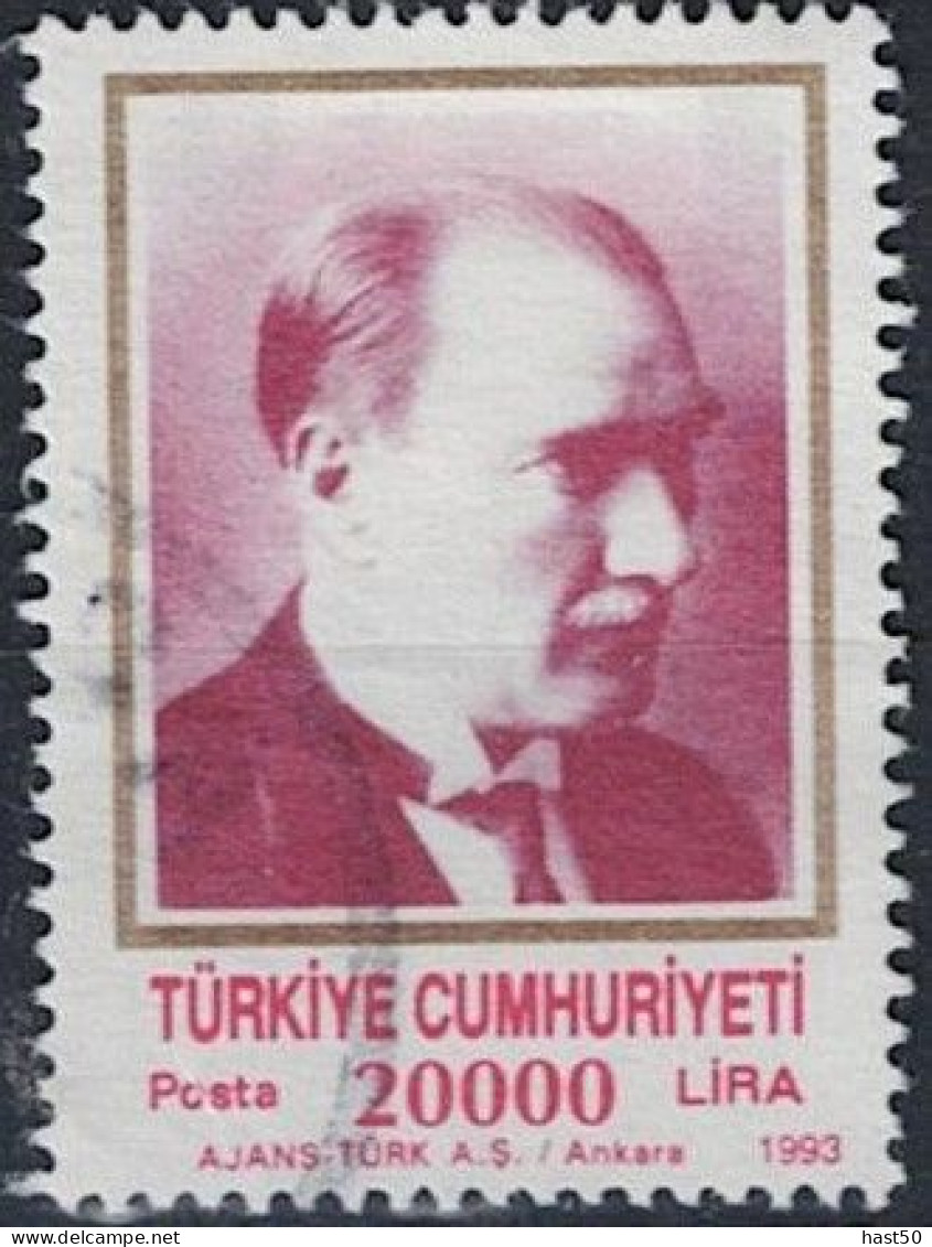 Türkei Turkey Turquie - Atatürk (MiNr: 3001 C) 1994 - Gest. Used Obl - Usados