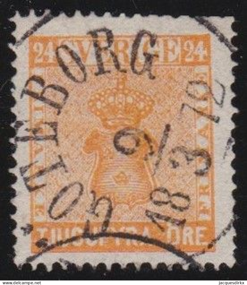 Sweden   .    Y&T   .   9       .     O   .     Cancelled - Used Stamps