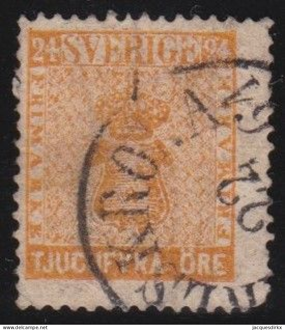 Sweden   .    Y&T   .    9      .     O   .     Cancelled - Used Stamps