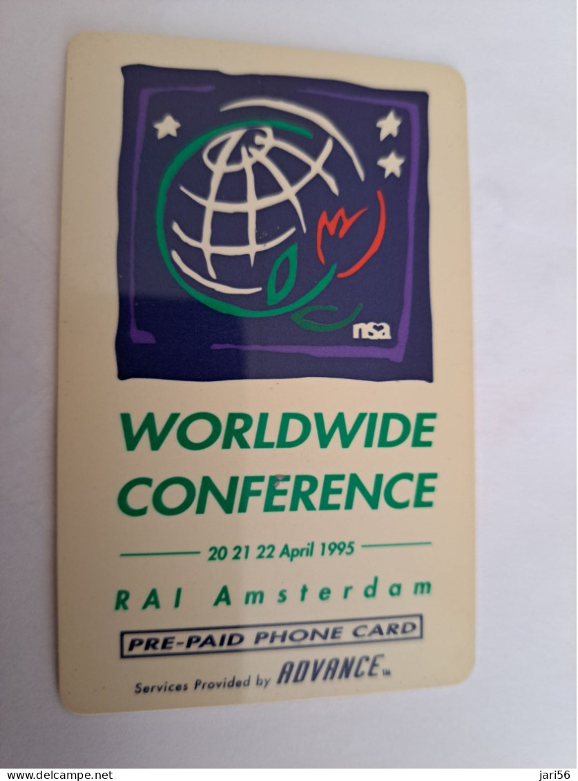 UNITED STATES USA AMERIKA/ ADVANCE TELECOM/ WORLDWIDE CONFERENCE/ 1995 RAI AMSTERDAM / MINT CARD     **14062** - Amerivox