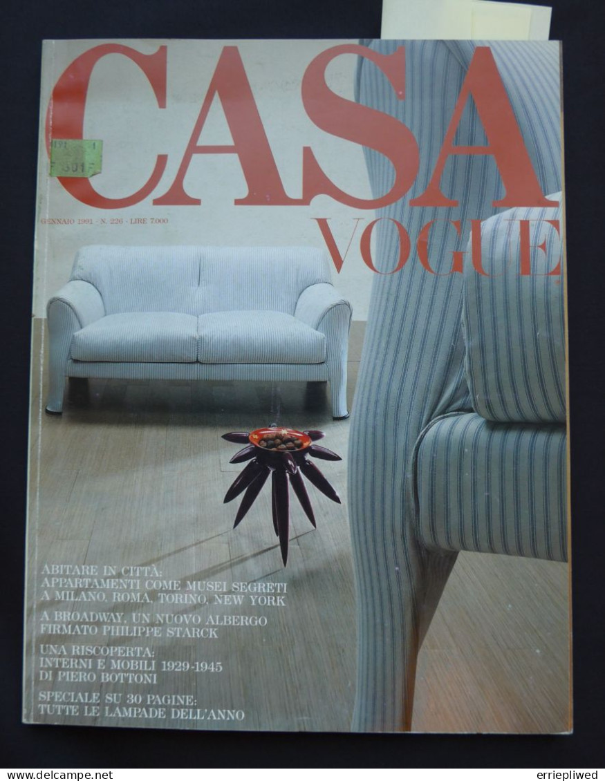 Casa Vogue 1991 - Kunst, Design, Decoratie